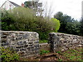 Gap in a stone wall, Llanharry