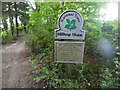 TQ3835 : National Trust sign at Hilltop Shaw by David Hillas