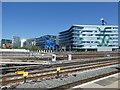 Modern buildings in central Bristol