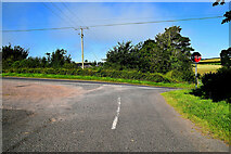 H4268 : Road junction, Rakeeragh by Kenneth  Allen