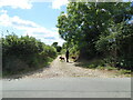 Public bridleway towards Sycamore Farm