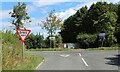 Road Junction at Brickyard Cottages