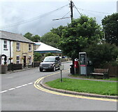 SN9768 : Queen Elizabeth II postbox, Rhayader, Powys by Jaggery