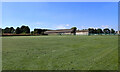 Playing field seen from Denholme Gate Road (A644), Hipperholme