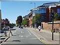 Castle Street with the Police Station, Worcester