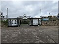 The gates to Penzance football club ground