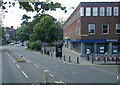 University Road at the Ulster Bank building