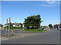 Roundabout on the A317 Chertsey