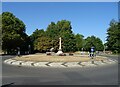 Roundabout on the B375, Shepperton