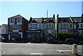 Businesses and houses on Portsmouth Road, Thames Ditton