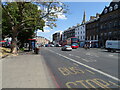 Bus stop and shelter Clapham Common 