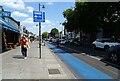 CS7 cycleway beside Clapham High Street 