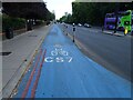 CS7 cycleway beside Kennington Park Road