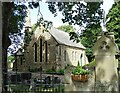 NY9863 : Mortuary chapel at Corbridge Cemetery by Robert Graham