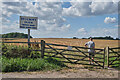 Farm entrance