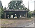 Abandoned filling station, Nantyderry, Monmouthshire