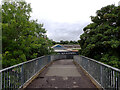 Footbridge over the motorways, Kinning Park, Glasgow