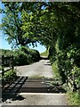 Cattle grid north of Skaigh