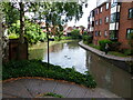 Canal, and canal-side path, Stratford-on-Avon