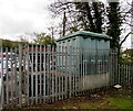 Green cabinet on the east bank of the River Neath, Tonna