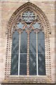 SO4959 : West window, Leominster Priory by Philip Halling