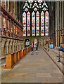 NZ2742 : North Quire Aisle, Durham Cathedral by David Dixon