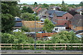 Back gardens, Rossall Avenue, Little Stoke