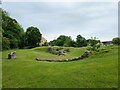 SP0202 : Roman Ruins, Abbey Grounds Park, Cirencester by PAUL FARMER