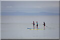 SS4785 : Paddleboarders, Port Eynon Bay by Mike Pennington