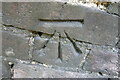 Cut mark on Station Lane bridge over River Ock