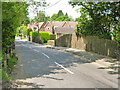 East parapet, Station Lane bridge over River Ock