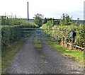 SO5108 : Access road to Common Farm, Penallt, Monmouthshire by Jaggery