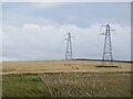 NT4950 : Power line near Lauder by Richard Webb
