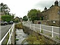 The brook through Pendleton 