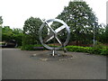 Sculpture in centre of roundabout, Basildon