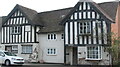 Houses opposite Bosbury Church