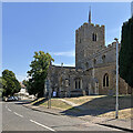 Fowlmere High Street and St Mary