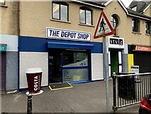 H4572 : The Depot Shop, Mountjoy Road, Omagh by Kenneth  Allen
