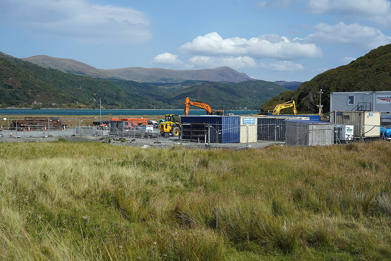 Contractors Site Morfa Mawddach © John Lucas Geograph Britain And