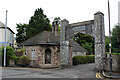 Priory Lodge and gateway, Broadway, Caerleon