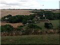 View of Bishopstone from the top of Rookery Hill