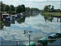 TL1697 : Orton Lock - view downstream by Peter S