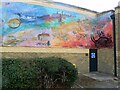 Mural on the wall of the Kavanagh Cinema, Herne Bay