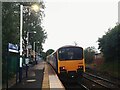 Clitheroe railway station : Rochdale train