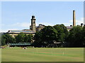 SE1338 : Saltaire - Cricket Ground by Colin Smith