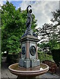 SO7192 : Drinking fountain in Castle Gardens, Bridgnorth by Mat Fascione