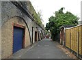 Businesses in railway arches, Leytonstone