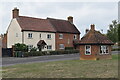 Houses and shelter on The Green at Kentsboro