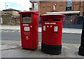 Postboxes on Western Road, Romford