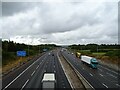 Looking north on the M25 Motorway